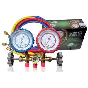 KIT MANIFOLD PARA GAS R12 - R22 - R134A - R404A